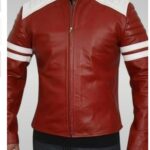 Brad Pitt Fight Club Leather Jacket