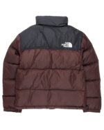 Brown-And-Black-North-Face-Puffer-Jacket