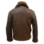 Brown-Shearling-Jacket-For-Men-Special-Edition-BackView