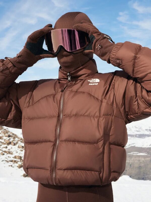 Brown-Skims-X-North-Face-Jacket