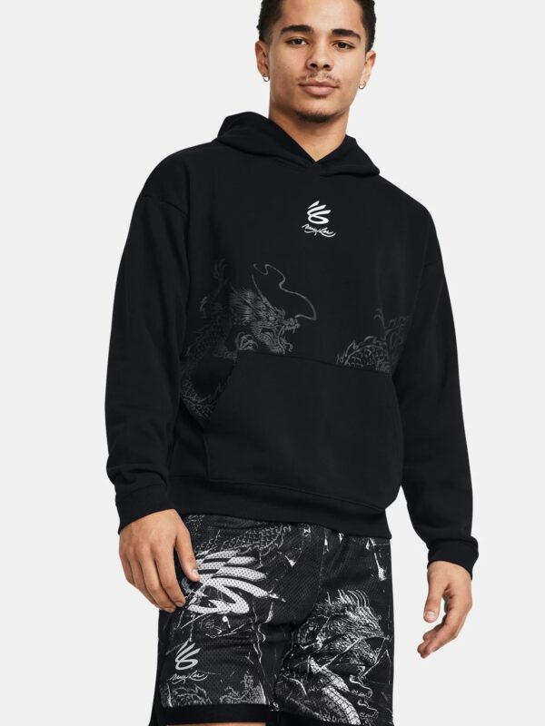 Bruce-Lee-Steph-Curry-Hoodie-Black