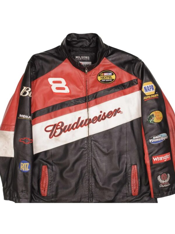 Budweiser-Nascar-Leather-Jacket