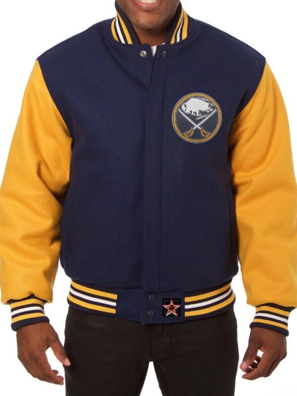 Buffalo Sabres Yellow And Navy Jacket