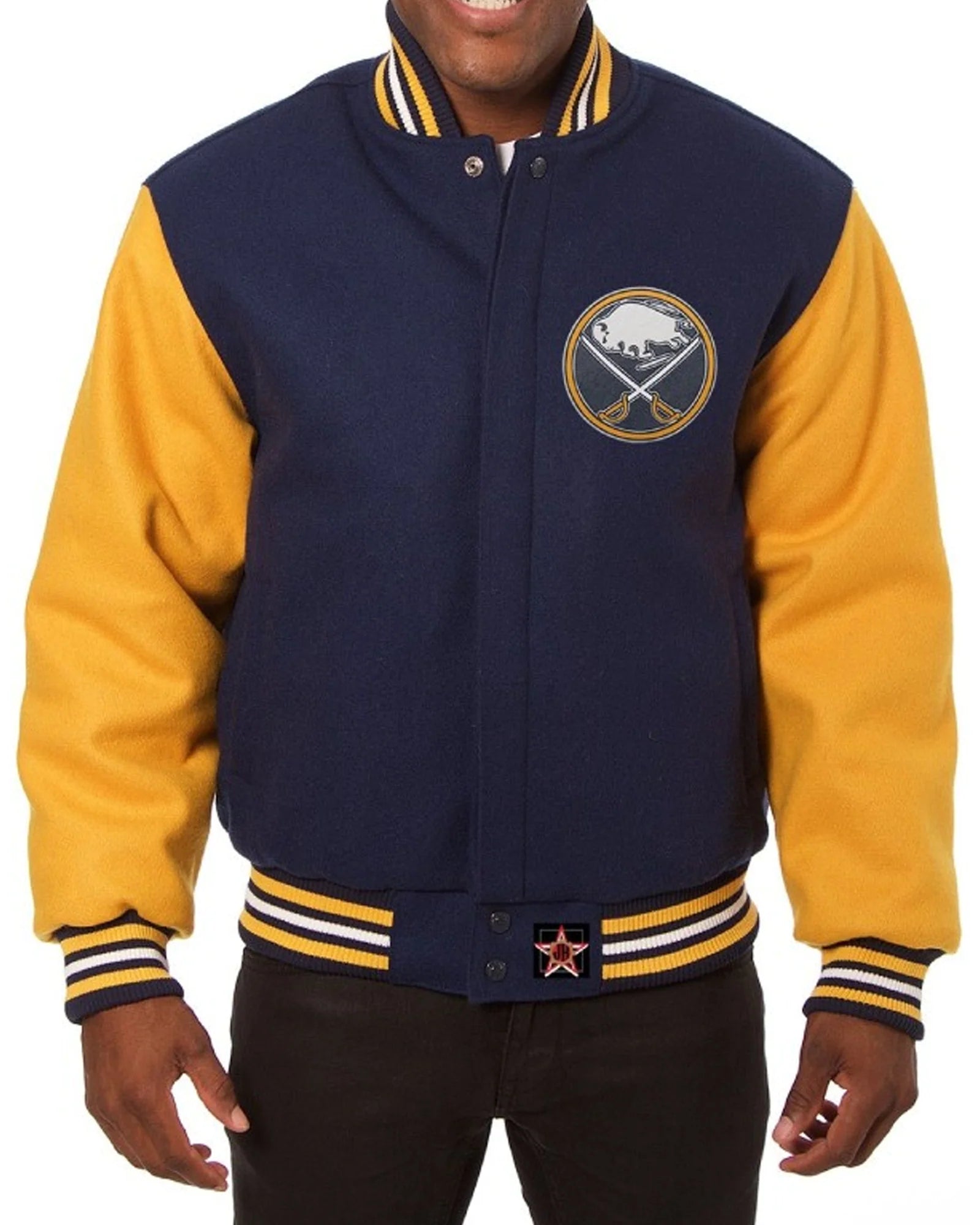 Buffalo_Sabres_Yellow_And_Navy_Jacket-1 Buffalo Sabres Yellow And Navy Jacket