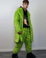 Buy-Miguel-Perez-Familia-Peluche-Green-Fur-Coat