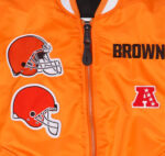 Cleveland Browns Bomber Jacket - Image 3