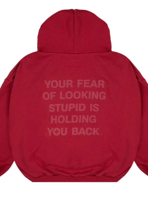 Buy_Fear_of_Looking_Stupid_Hoodie_Red