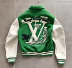 Buy_Louis_Vuitton_Green_Varsity_Jacket