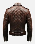 Mens Leather Motorcycle Jacket