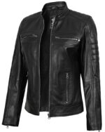 Cafe-Racer-Slim-Fit-Black-Leather-Jacket