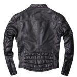 Cafe Racer Distressed Cow Hide Leather Jacket Buy