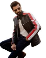 Cafe Racer Leather Jacket