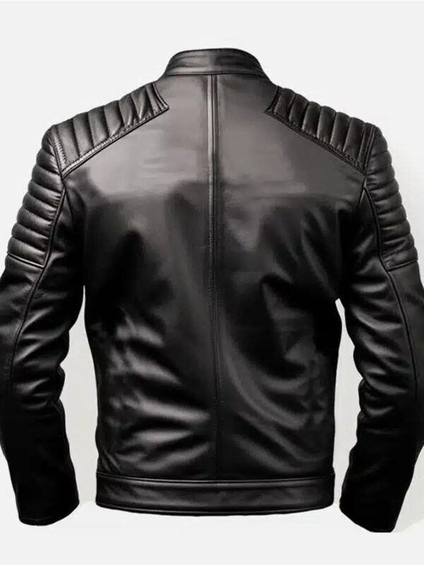 Cafe Racer Leather Jacket