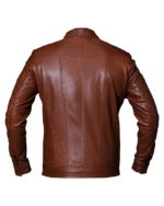 Cafe Racer Tan Brown Leather Jacket Buy