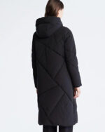 Meghan Markle Calvin Klein Quilted Maxi Puffer Jacket - Image 2