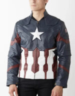 Captain America Leather Jacket Zing Apparel