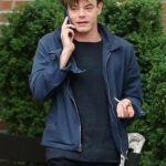 Charlie Heaton Stranger Things Blue Jacket