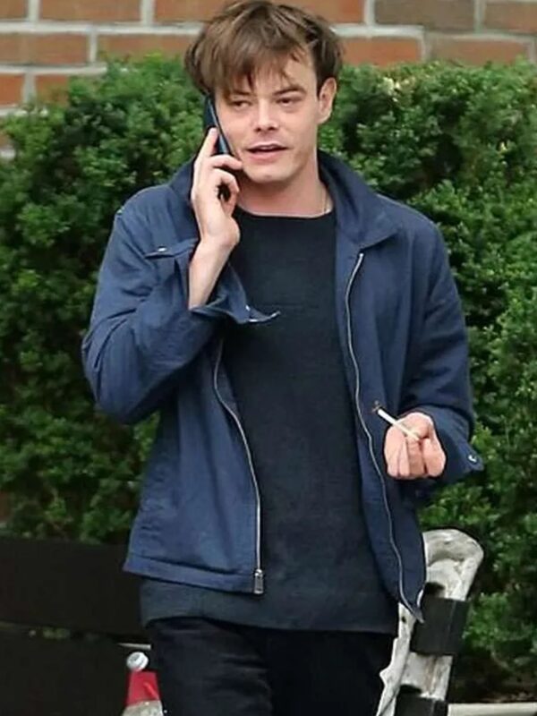 Charlie Heaton Stranger Things Blue Jacket