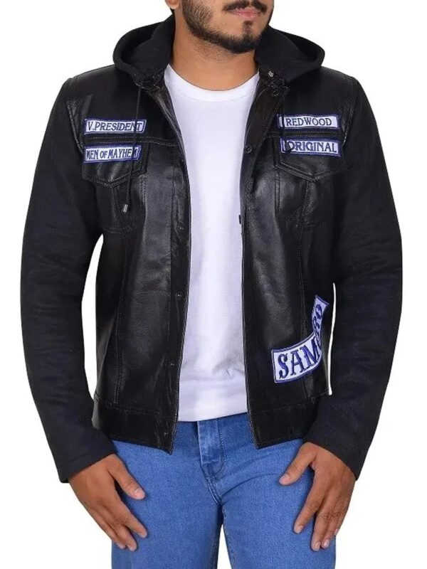 Charlie Hunnam SOA Sons of Anarchy Leather Jacket