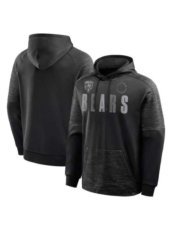 Chicago Bears Black Chip Shot Hoodie
