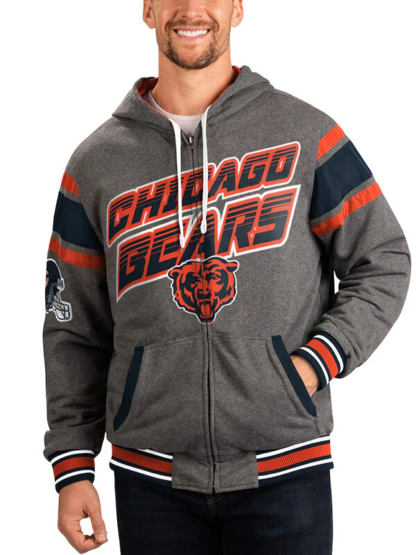Chicago Bears Zip Up Jacket