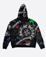 Chrome-Hearts-Stencil-Hoodie-Black-Multicolor