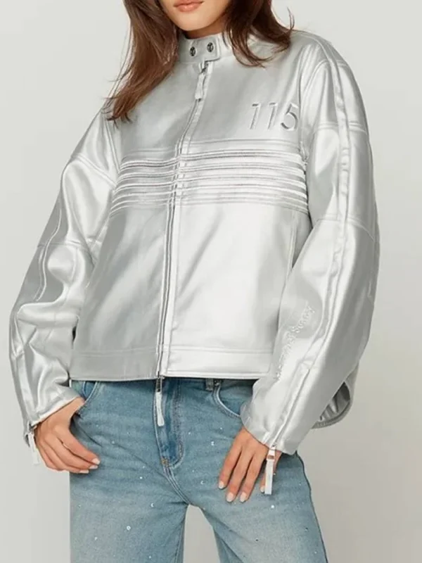 Chrome The Racer Silver Jacket