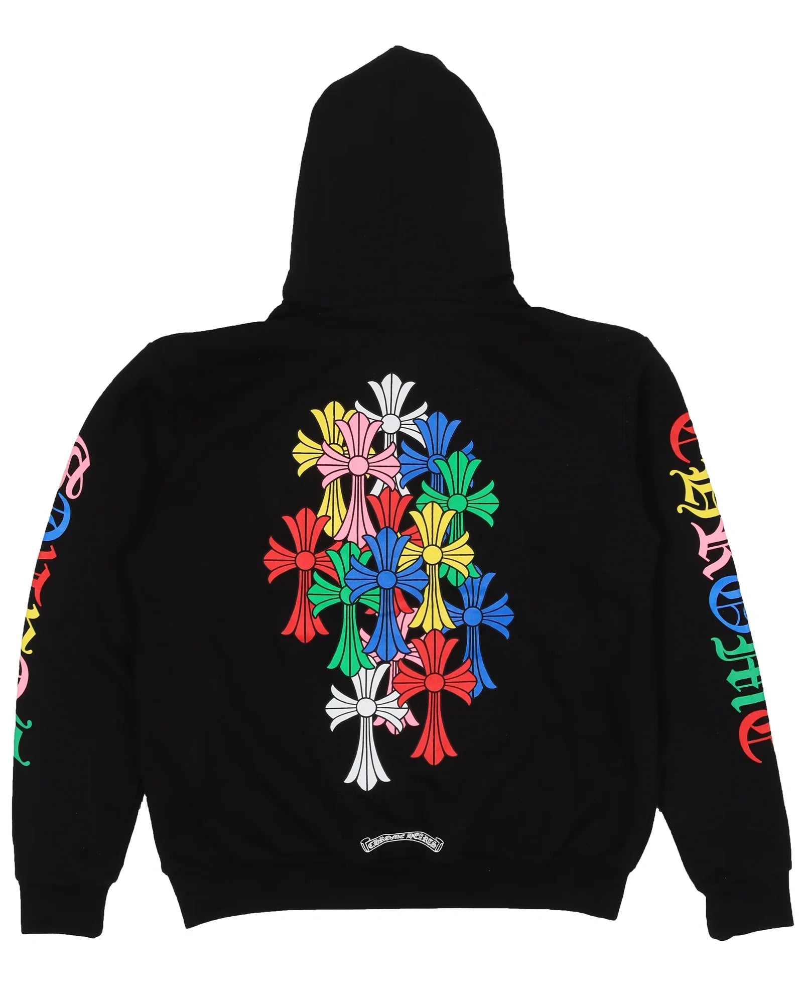 Chrome_Hearts_Cross_Hoodie_Black_Multicolor
