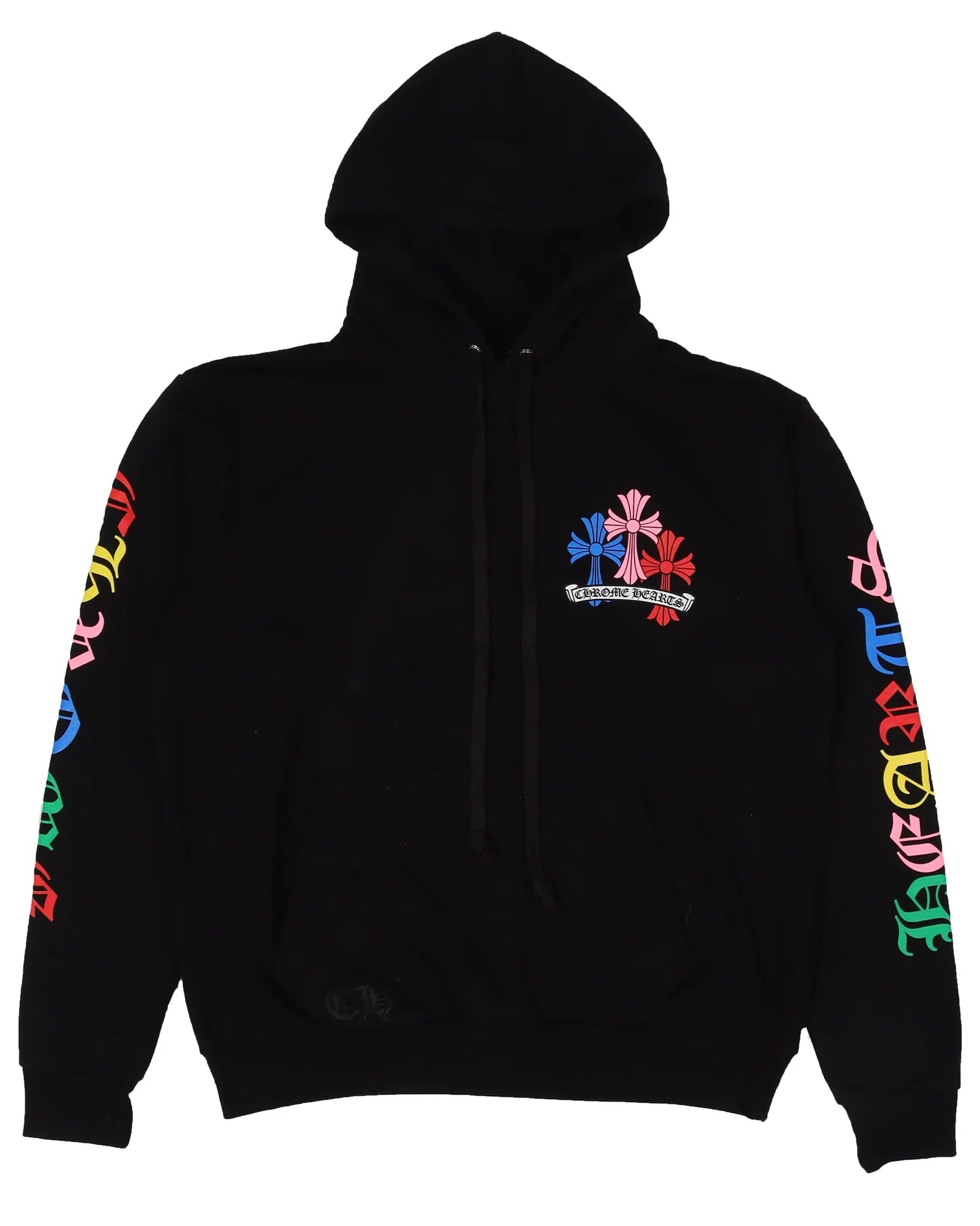 Chrome_Hearts_Multicolor_Hoodie_Black_Sale