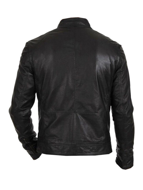 Classic Hunt Black Sheep Leather Biker Jacket Buy