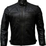 Cuir Dor Men Genuine Leather Biker Jacket