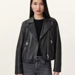 Dalby Leather Biker Jacket