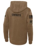 Dallas-Cowboys-Salute-to-Service-Therma-Brown-Pullover-Hoodie