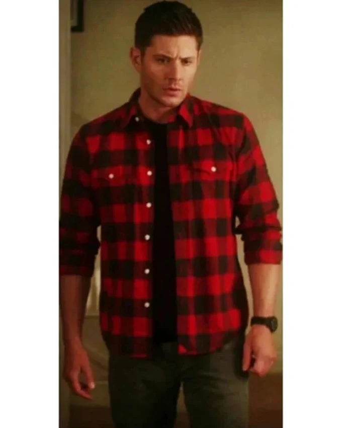 Dean-Winchester-Flannel-Shirts Dean Winchester Flannel Shirts - Image 1