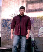 Dean-Winchester-Red-Shirt-full-front