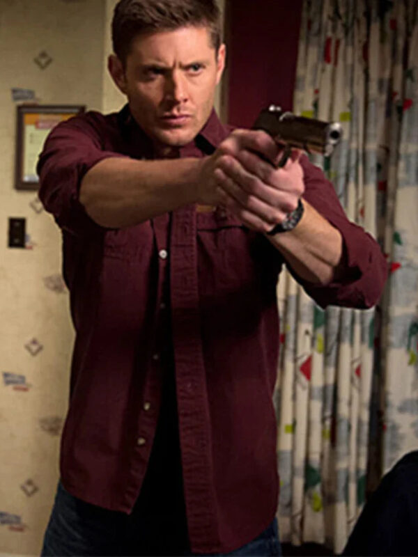 Dean-Winchester-Red-Shirt-left
