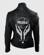 Death_Stranding_Fragile_Express_Black_Leather_Jacket_Back