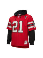 Deion Sanders Hoodie Jersey Red Sale