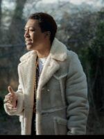 Demetrius_Tv_Series_Black_Mafia_Family_2021_Meech_Shearling_Coat