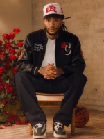 Derrick-Rose-Chicago-Bulls-Mitchell-Ness-Retirement-Letterman-Full-Snap-Jacket-Black