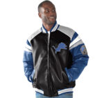 Detroit Lions Leather Jacket