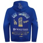 Dodgers World Series Blue Hoodie Buy