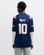 Drake-Maye-Jersey-Blue