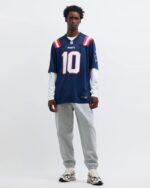 Drake-Maye-Navy-Blue-Jersey