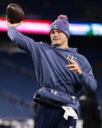 Drake-Maye-Patriots-Rivalries-Sideline-Hoodie-Blue