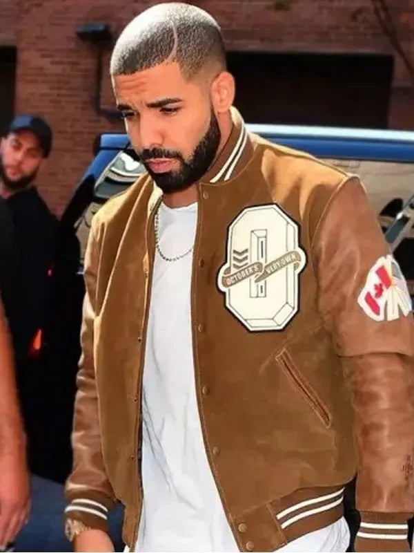 Drake Brown Varsity Jacket