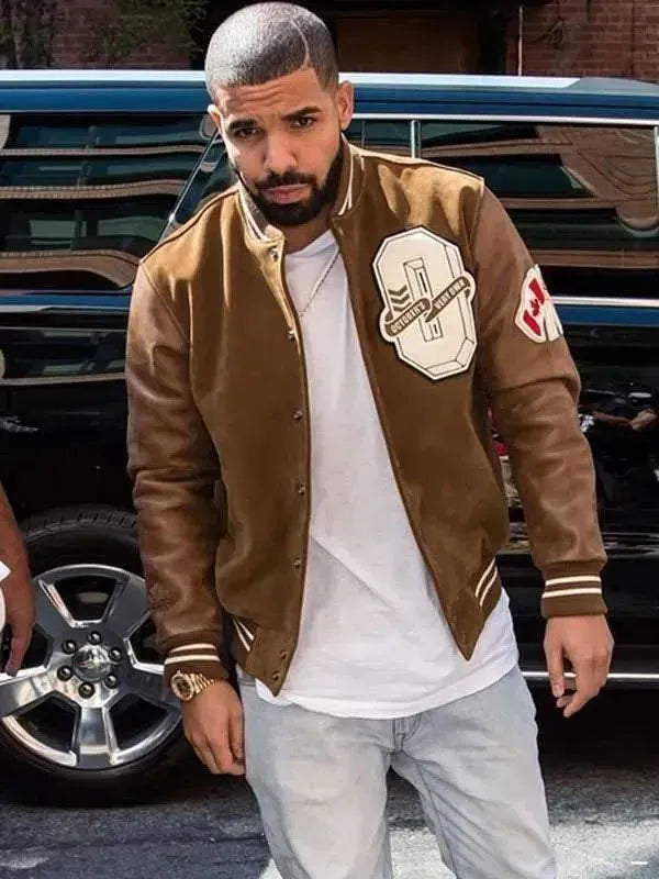 Drake Brown Varsity Jacket