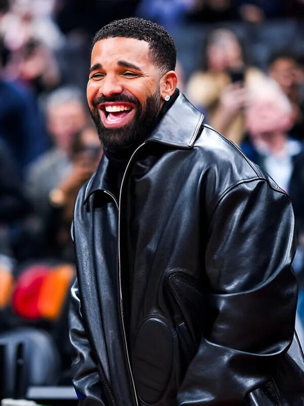 Drake Warriors Game Leather Jacket