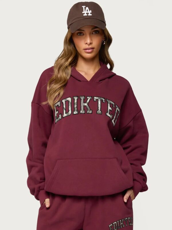 Edikted Camo Crush Hoodie