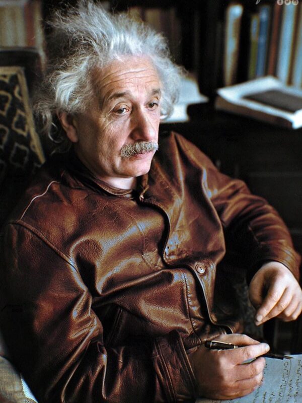 Einstein Leather Jacket